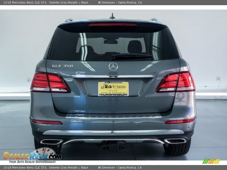 2018 Mercedes-Benz GLE 350 Selenite Grey Metallic / Black Photo #3