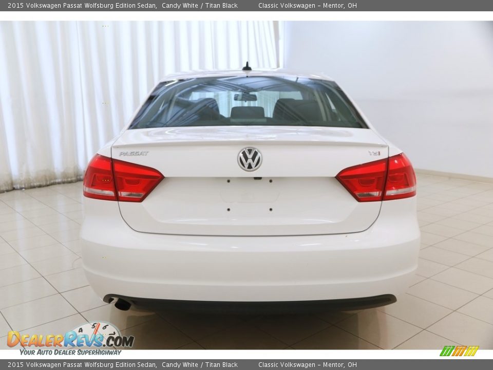 2015 Volkswagen Passat Wolfsburg Edition Sedan Candy White / Titan Black Photo #17