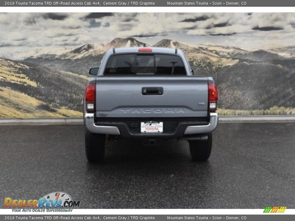 2019 Toyota Tacoma TRD Off-Road Access Cab 4x4 Cement Gray / TRD Graphite Photo #4