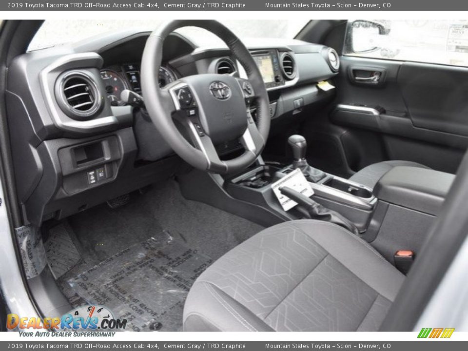 2019 Toyota Tacoma TRD Off-Road Access Cab 4x4 Cement Gray / TRD Graphite Photo #5