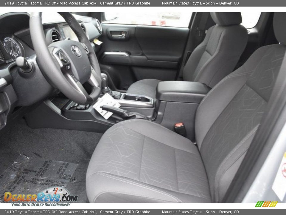 2019 Toyota Tacoma TRD Off-Road Access Cab 4x4 Cement Gray / TRD Graphite Photo #6