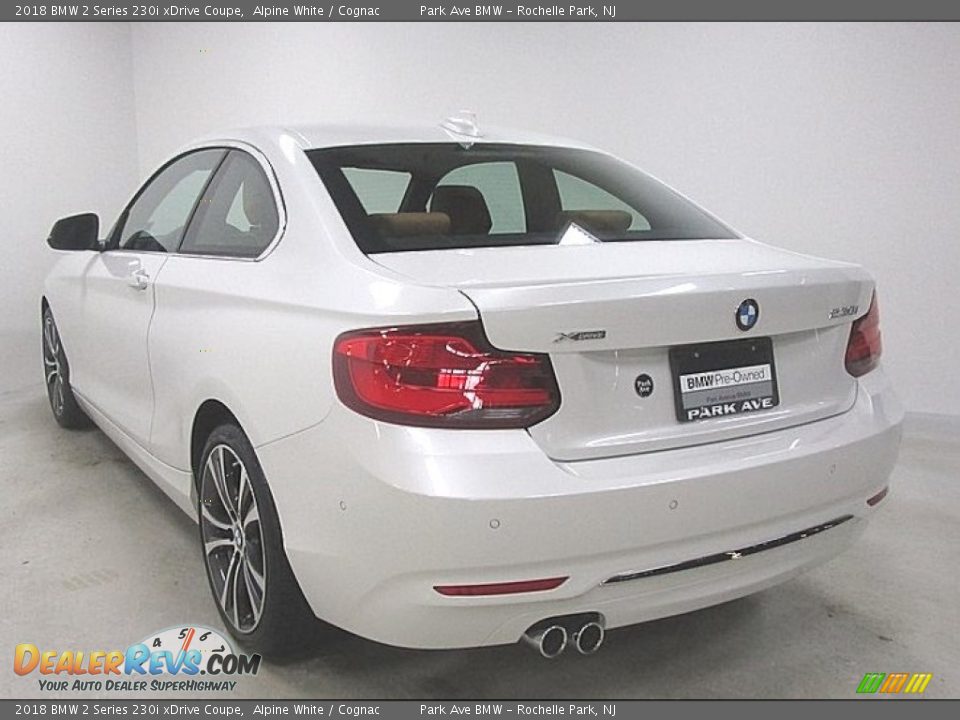 2018 BMW 2 Series 230i xDrive Coupe Alpine White / Cognac Photo #2
