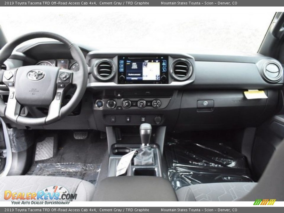 2019 Toyota Tacoma TRD Off-Road Access Cab 4x4 Cement Gray / TRD Graphite Photo #8