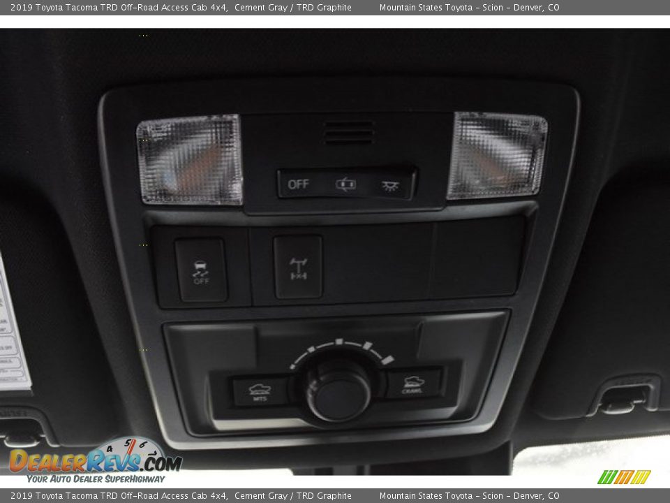 2019 Toyota Tacoma TRD Off-Road Access Cab 4x4 Cement Gray / TRD Graphite Photo #9