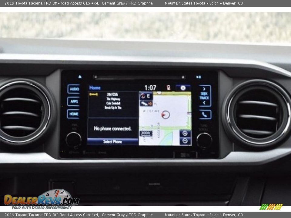 2019 Toyota Tacoma TRD Off-Road Access Cab 4x4 Cement Gray / TRD Graphite Photo #10