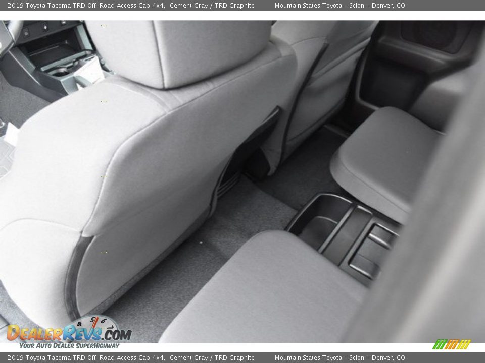 2019 Toyota Tacoma TRD Off-Road Access Cab 4x4 Cement Gray / TRD Graphite Photo #14