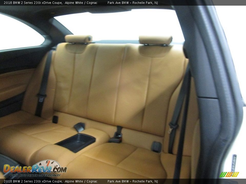 2018 BMW 2 Series 230i xDrive Coupe Alpine White / Cognac Photo #12