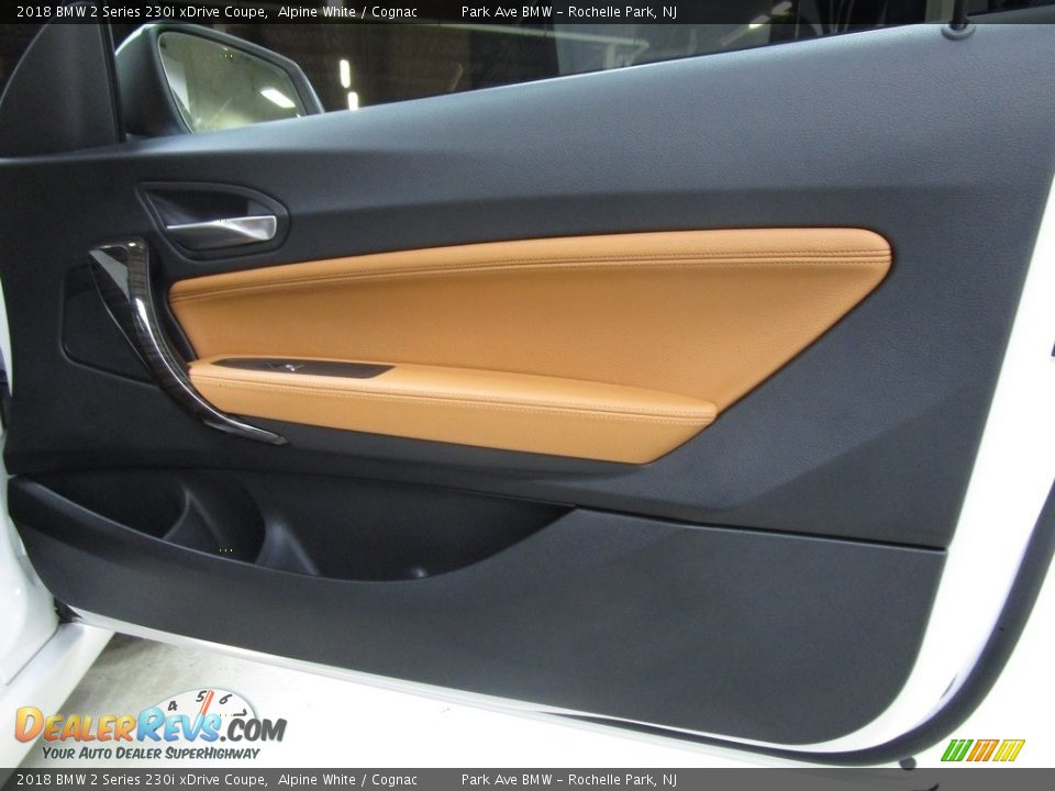 2018 BMW 2 Series 230i xDrive Coupe Alpine White / Cognac Photo #14
