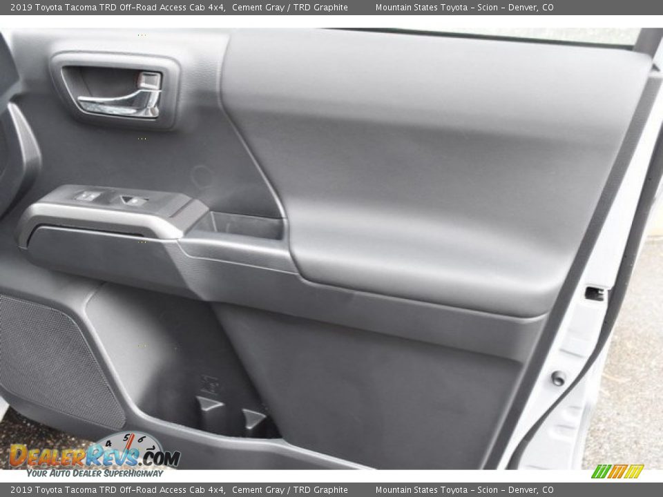 2019 Toyota Tacoma TRD Off-Road Access Cab 4x4 Cement Gray / TRD Graphite Photo #22