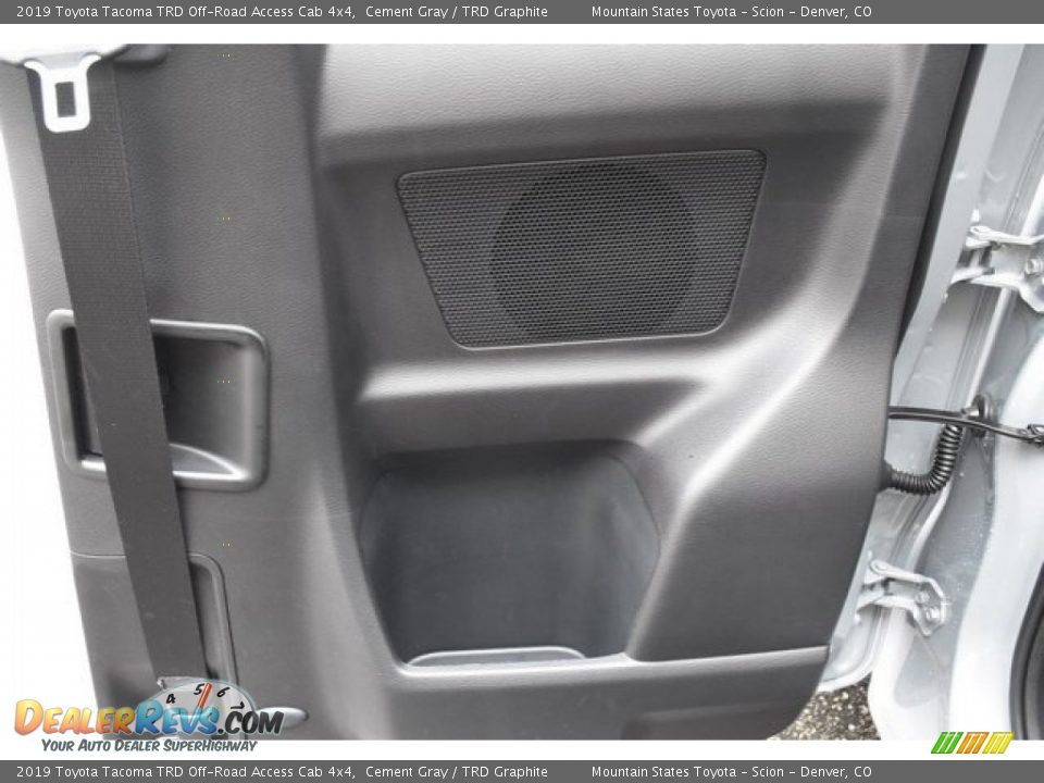 2019 Toyota Tacoma TRD Off-Road Access Cab 4x4 Cement Gray / TRD Graphite Photo #23