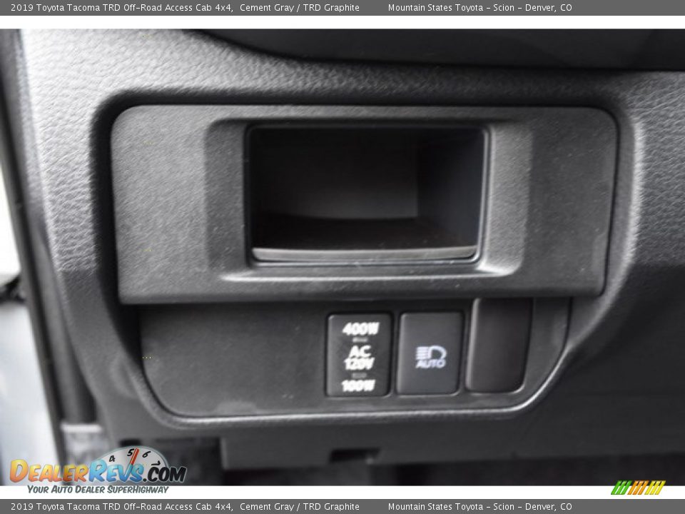 2019 Toyota Tacoma TRD Off-Road Access Cab 4x4 Cement Gray / TRD Graphite Photo #25