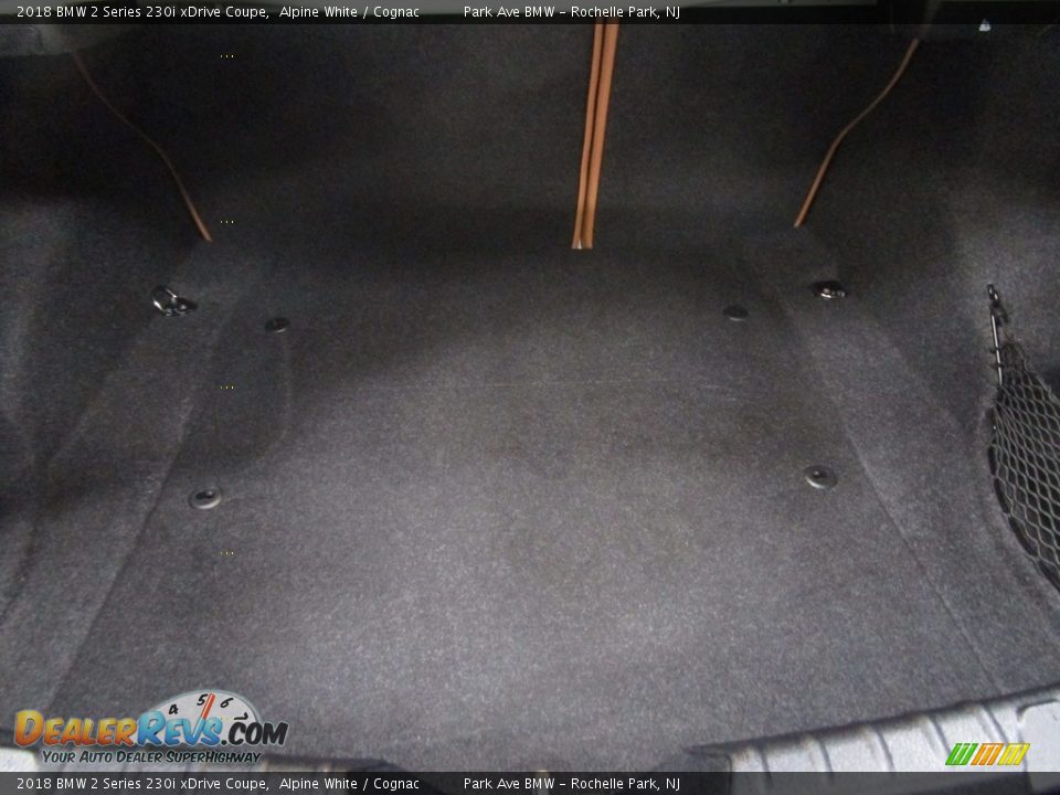 2018 BMW 2 Series 230i xDrive Coupe Alpine White / Cognac Photo #20