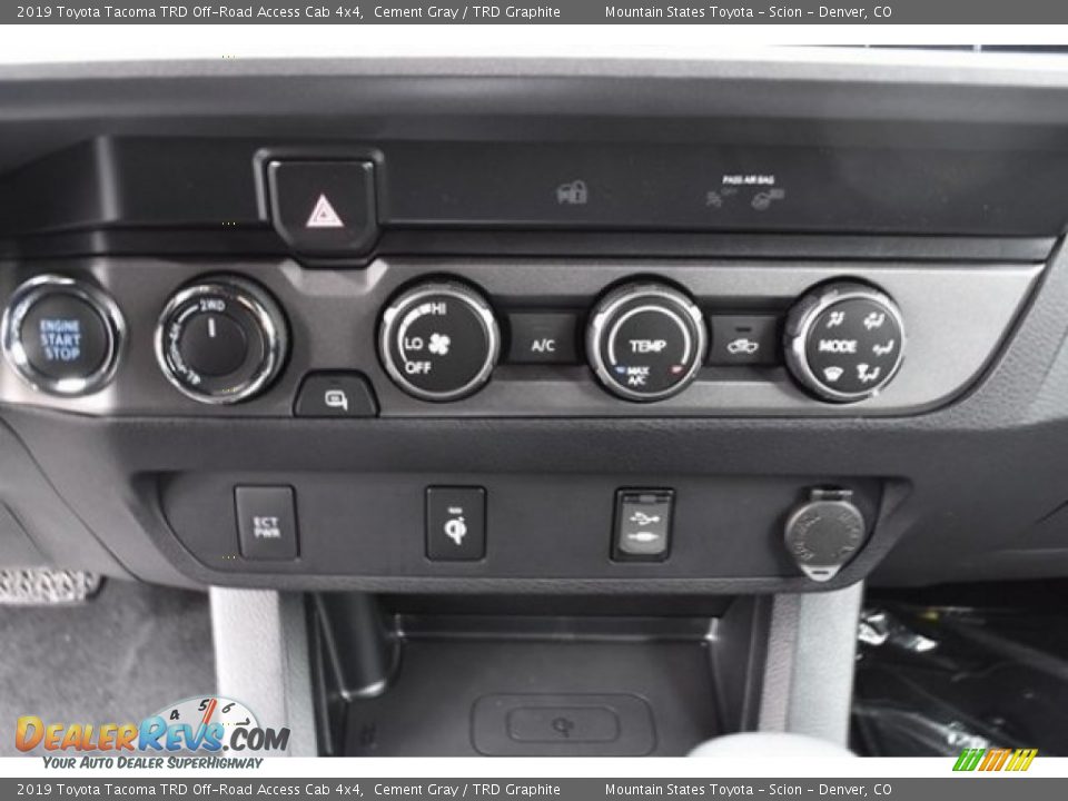 2019 Toyota Tacoma TRD Off-Road Access Cab 4x4 Cement Gray / TRD Graphite Photo #29