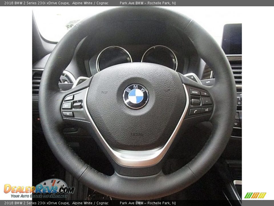 2018 BMW 2 Series 230i xDrive Coupe Alpine White / Cognac Photo #23