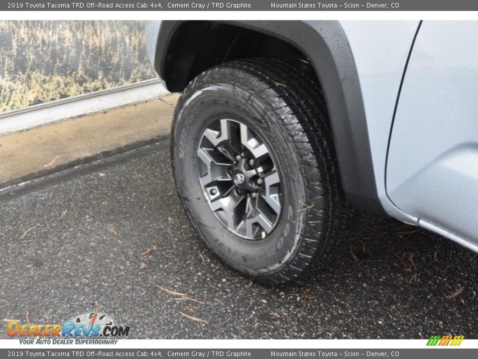 2019 Toyota Tacoma TRD Off-Road Access Cab 4x4 Cement Gray / TRD Graphite Photo #32