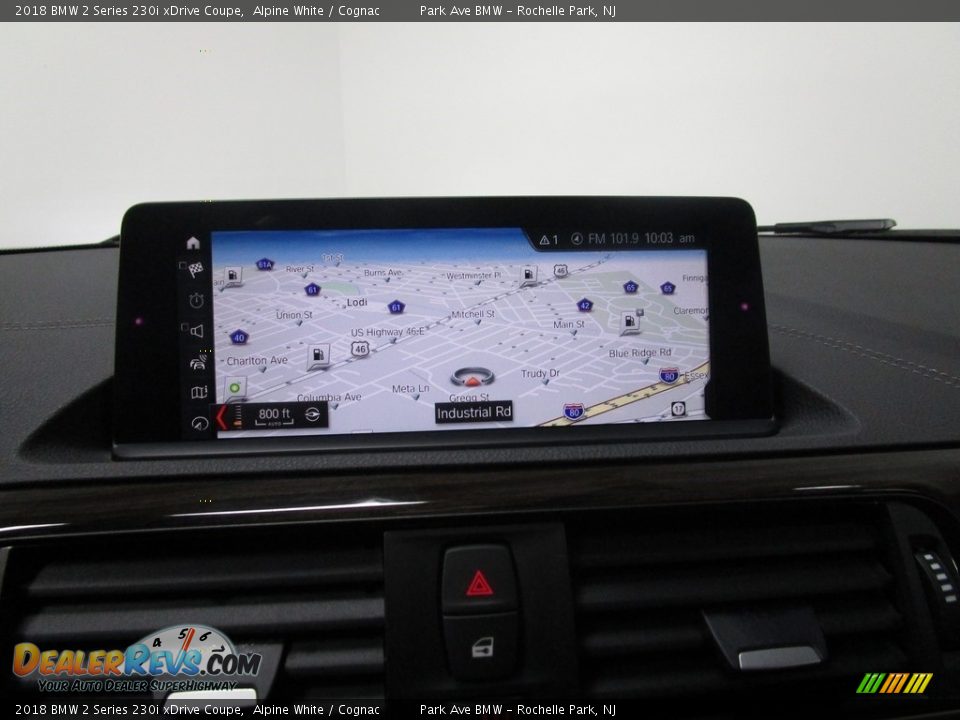 2018 BMW 2 Series 230i xDrive Coupe Alpine White / Cognac Photo #25