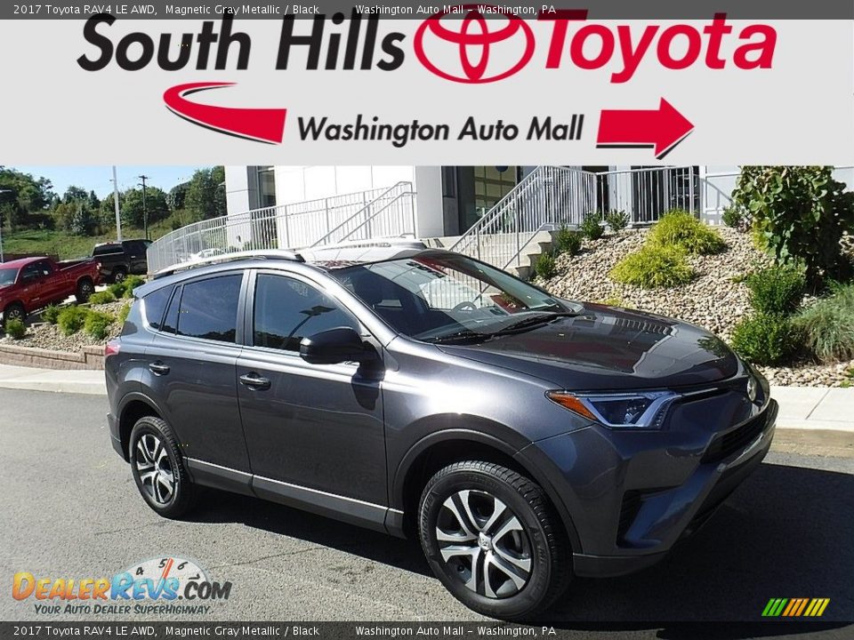 2017 Toyota RAV4 LE AWD Magnetic Gray Metallic / Black Photo #1