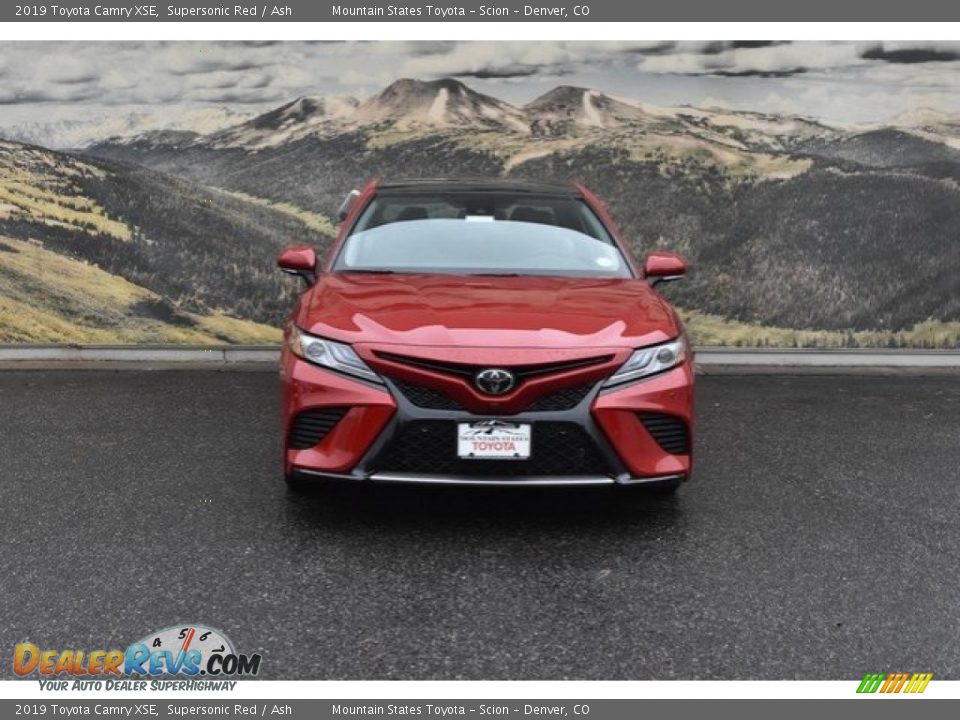 2019 Toyota Camry XSE Supersonic Red / Ash Photo #2