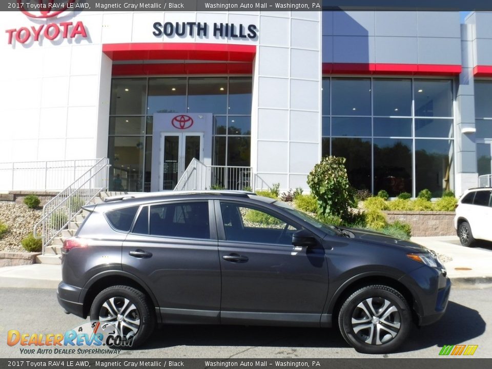 2017 Toyota RAV4 LE AWD Magnetic Gray Metallic / Black Photo #2