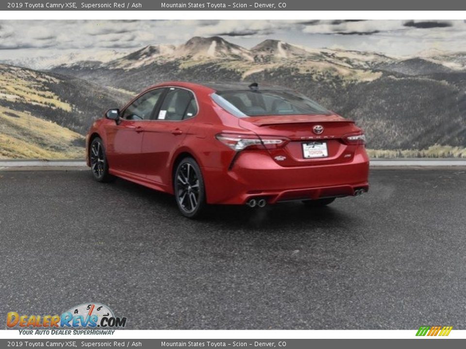 2019 Toyota Camry XSE Supersonic Red / Ash Photo #3