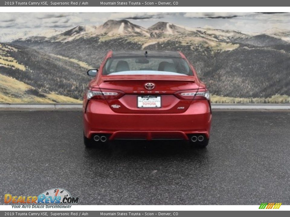 2019 Toyota Camry XSE Supersonic Red / Ash Photo #4