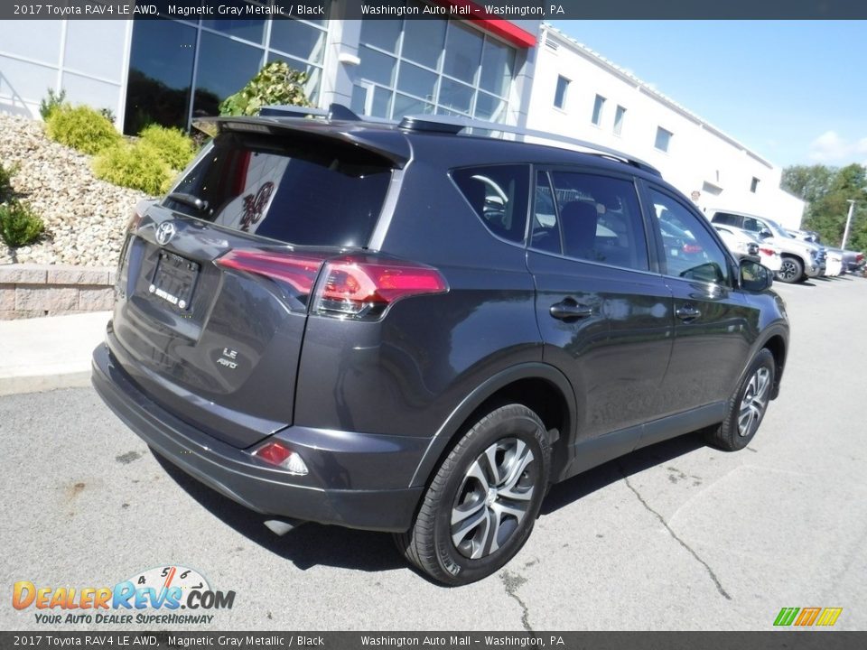 2017 Toyota RAV4 LE AWD Magnetic Gray Metallic / Black Photo #8