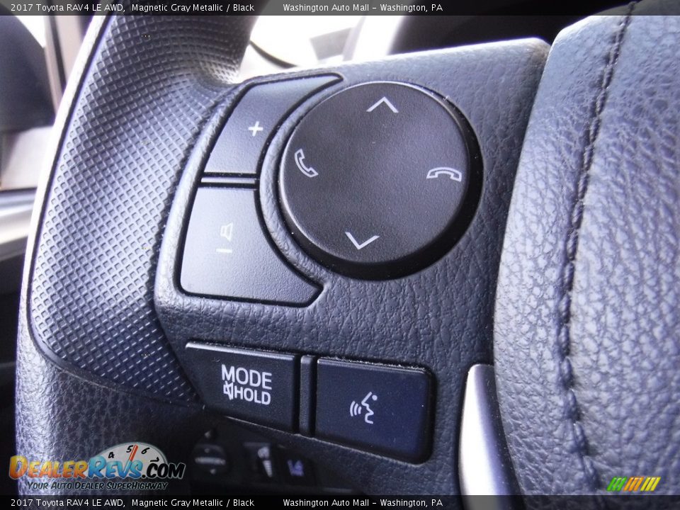 2017 Toyota RAV4 LE AWD Magnetic Gray Metallic / Black Photo #19