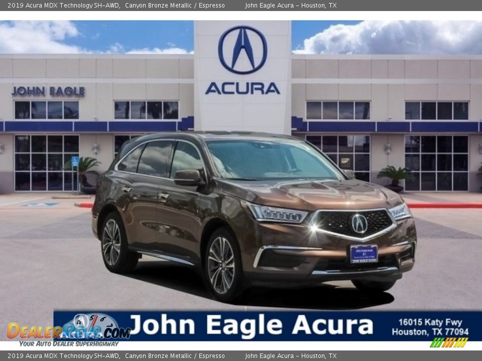 2019 Acura MDX Technology SH-AWD Canyon Bronze Metallic / Espresso Photo #1