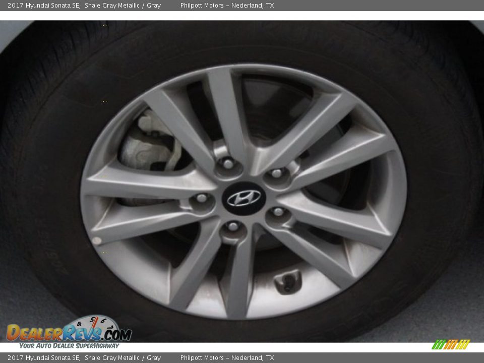 2017 Hyundai Sonata SE Shale Gray Metallic / Gray Photo #5