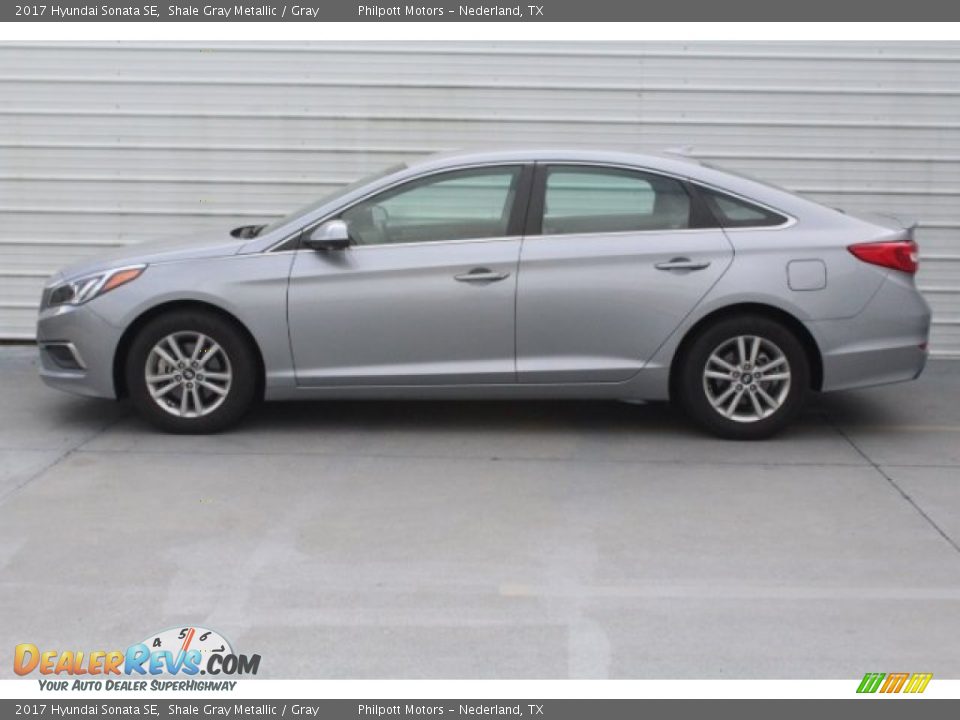 2017 Hyundai Sonata SE Shale Gray Metallic / Gray Photo #7