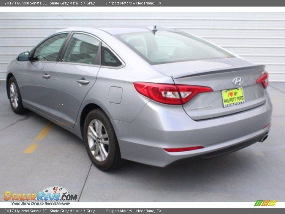 2017 Hyundai Sonata SE Shale Gray Metallic / Gray Photo #8