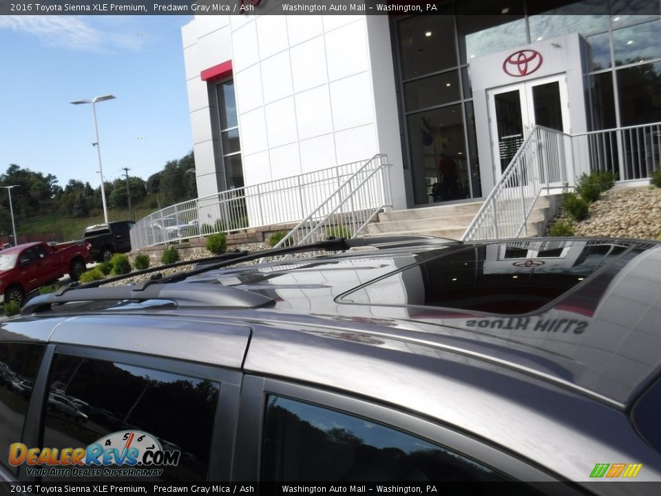 2016 Toyota Sienna XLE Premium Predawn Gray Mica / Ash Photo #4