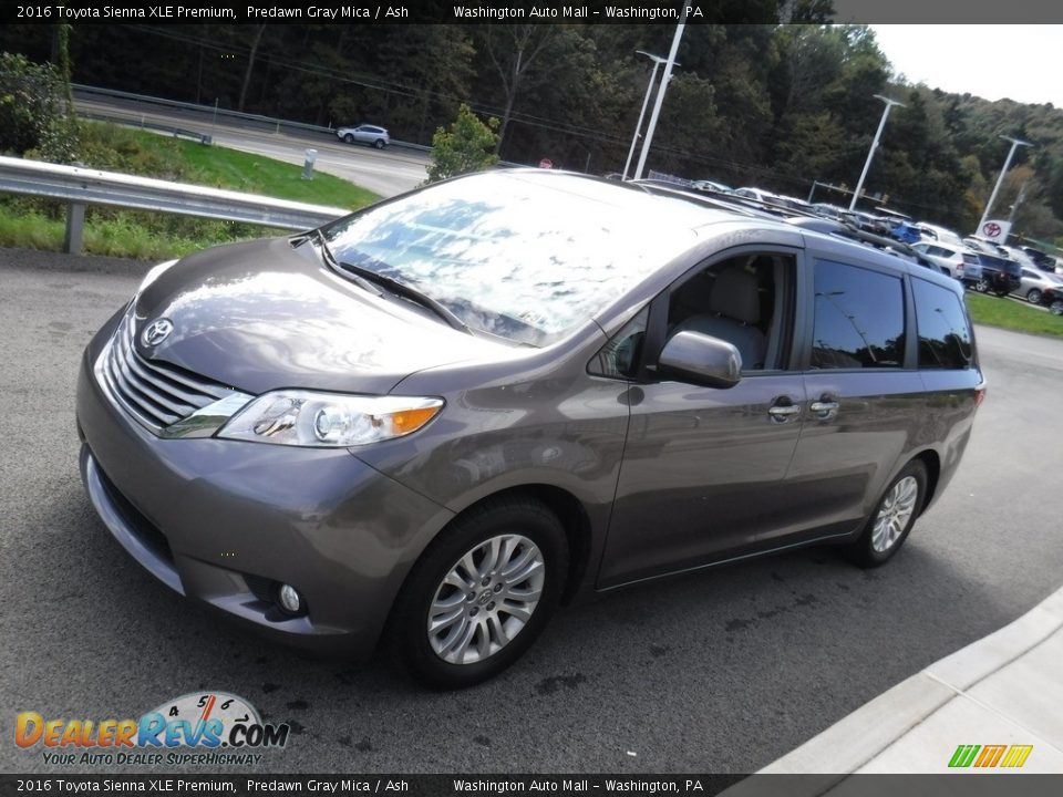2016 Toyota Sienna XLE Premium Predawn Gray Mica / Ash Photo #6