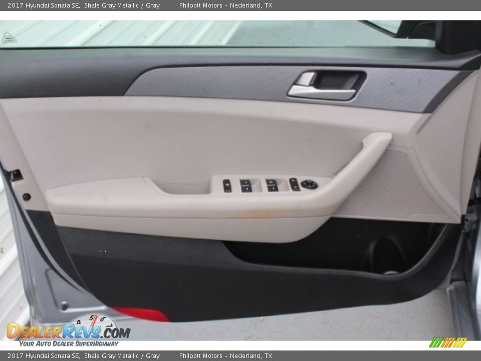 2017 Hyundai Sonata SE Shale Gray Metallic / Gray Photo #14