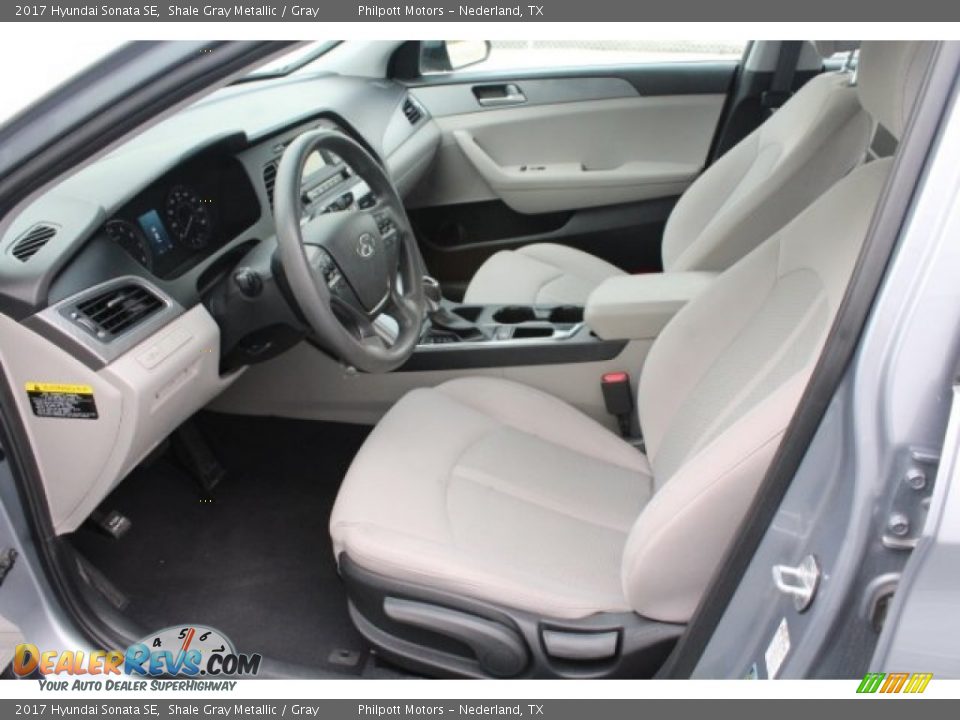 2017 Hyundai Sonata SE Shale Gray Metallic / Gray Photo #16