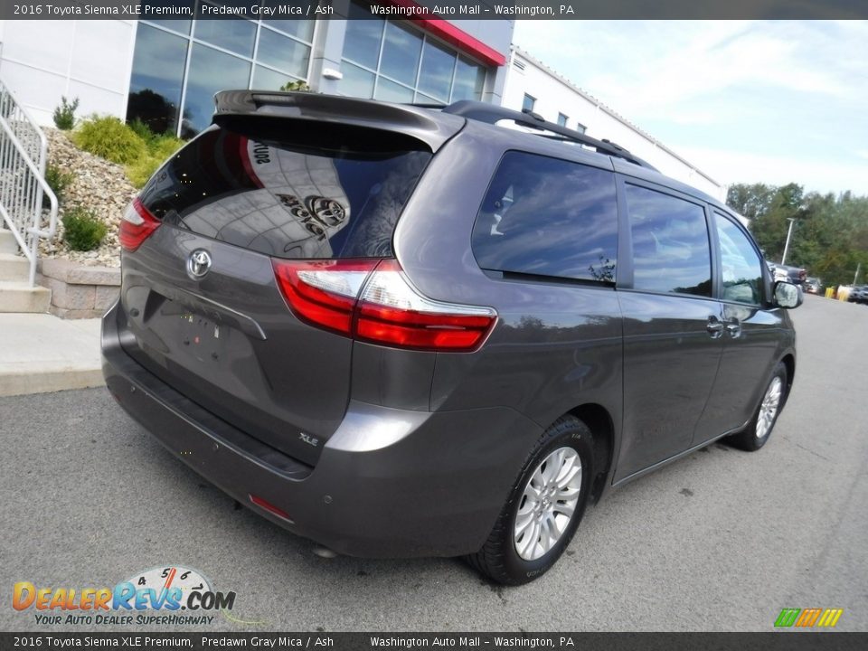 2016 Toyota Sienna XLE Premium Predawn Gray Mica / Ash Photo #10