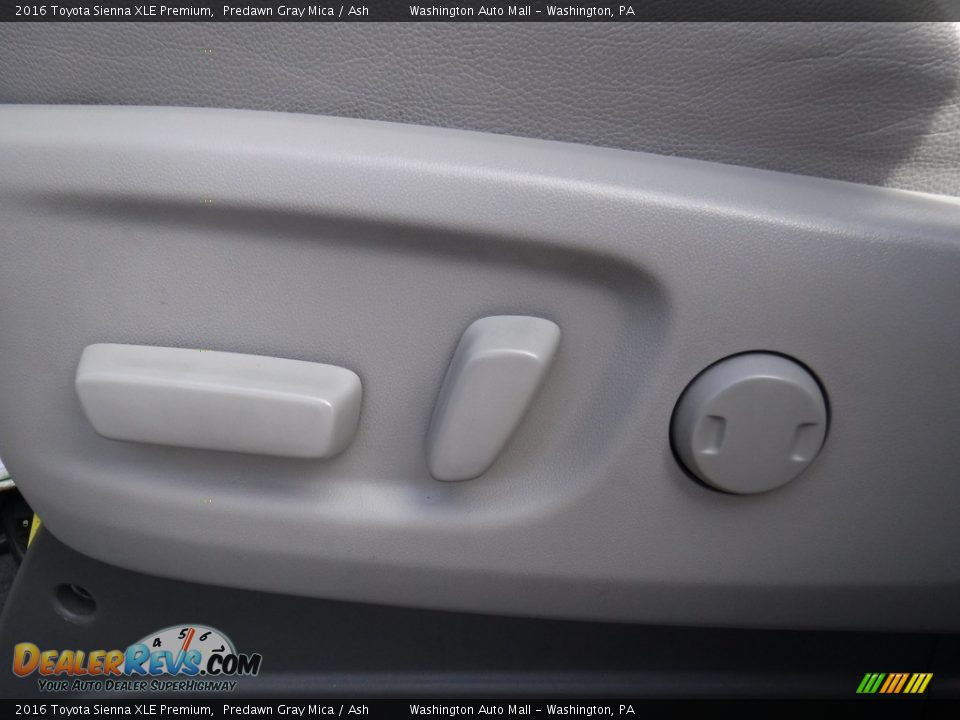 2016 Toyota Sienna XLE Premium Predawn Gray Mica / Ash Photo #15