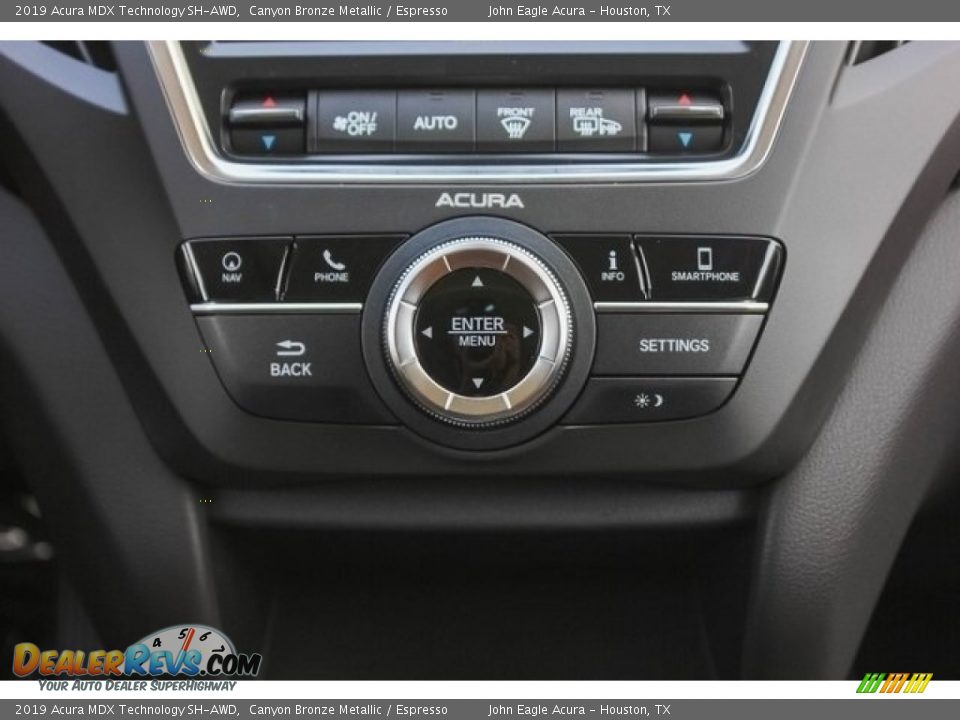 2019 Acura MDX Technology SH-AWD Canyon Bronze Metallic / Espresso Photo #31