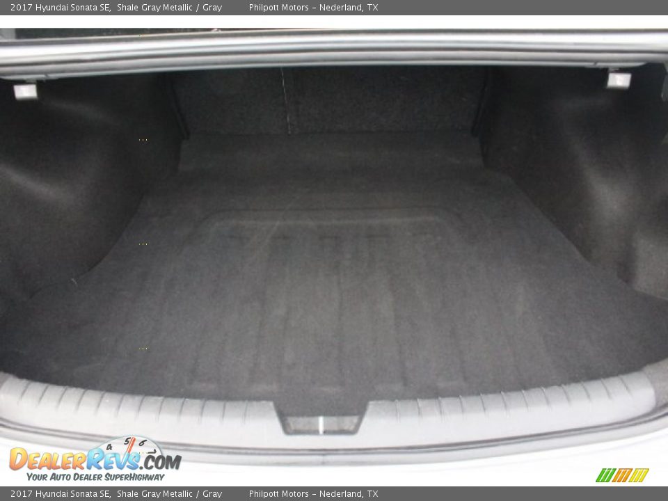 2017 Hyundai Sonata SE Shale Gray Metallic / Gray Photo #28