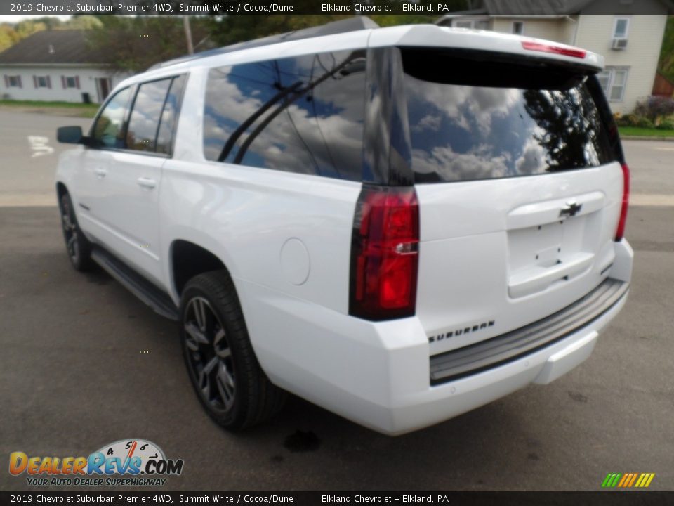 2019 Chevrolet Suburban Premier 4WD Summit White / Cocoa/Dune Photo #7