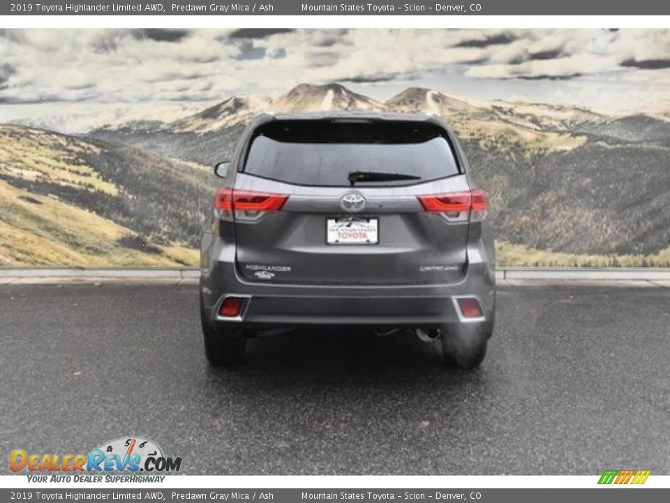 2019 Toyota Highlander Limited AWD Predawn Gray Mica / Ash Photo #4
