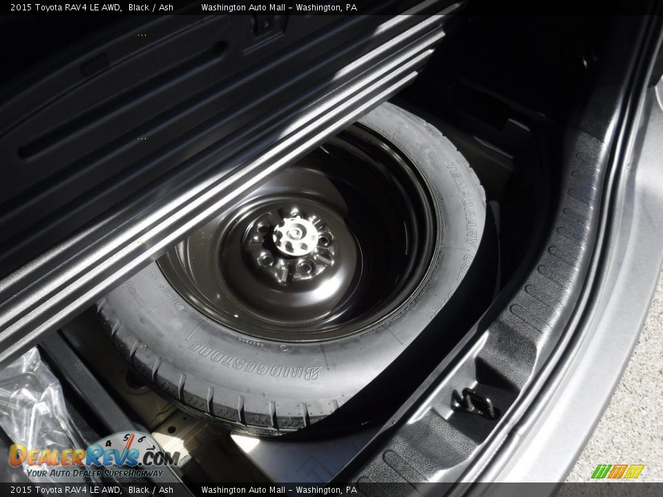 2015 Toyota RAV4 LE AWD Black / Ash Photo #24