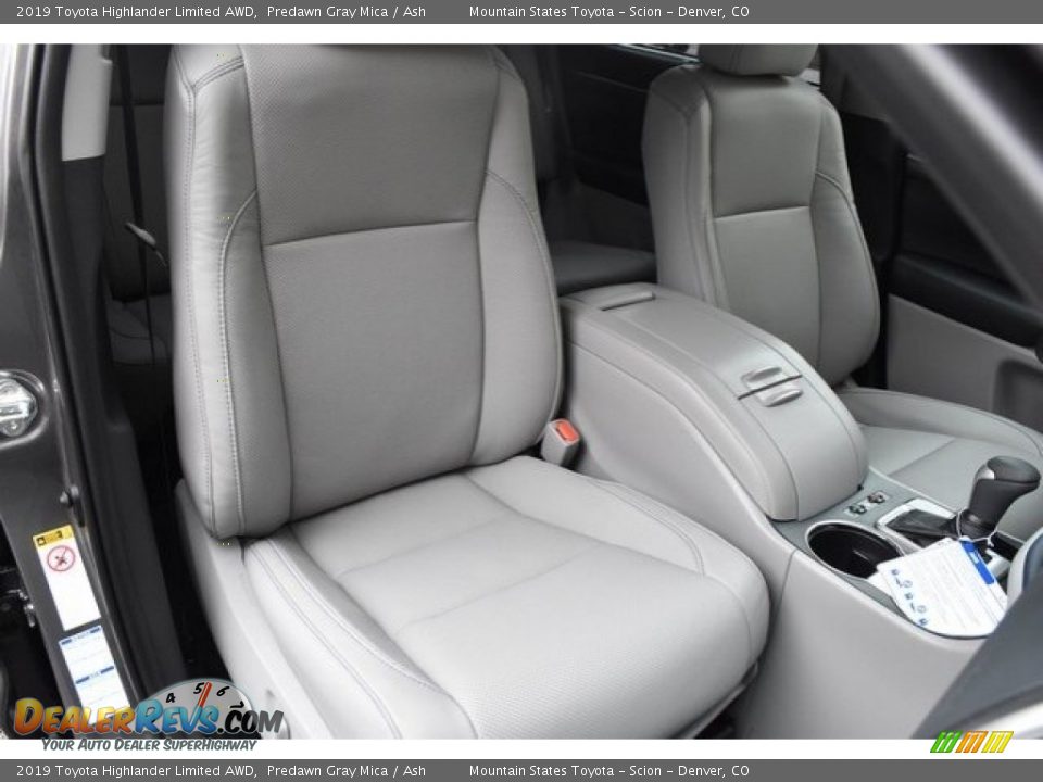 2019 Toyota Highlander Limited AWD Predawn Gray Mica / Ash Photo #13