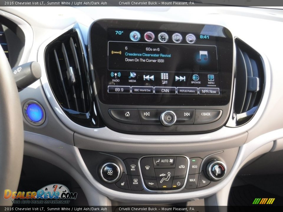 2016 Chevrolet Volt LT Summit White / Light Ash/Dark Ash Photo #18