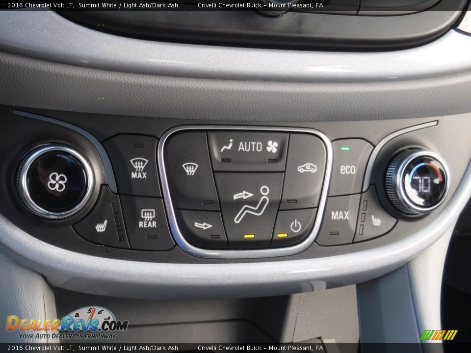 2016 Chevrolet Volt LT Summit White / Light Ash/Dark Ash Photo #20
