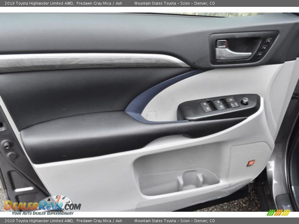 2019 Toyota Highlander Limited AWD Predawn Gray Mica / Ash Photo #23