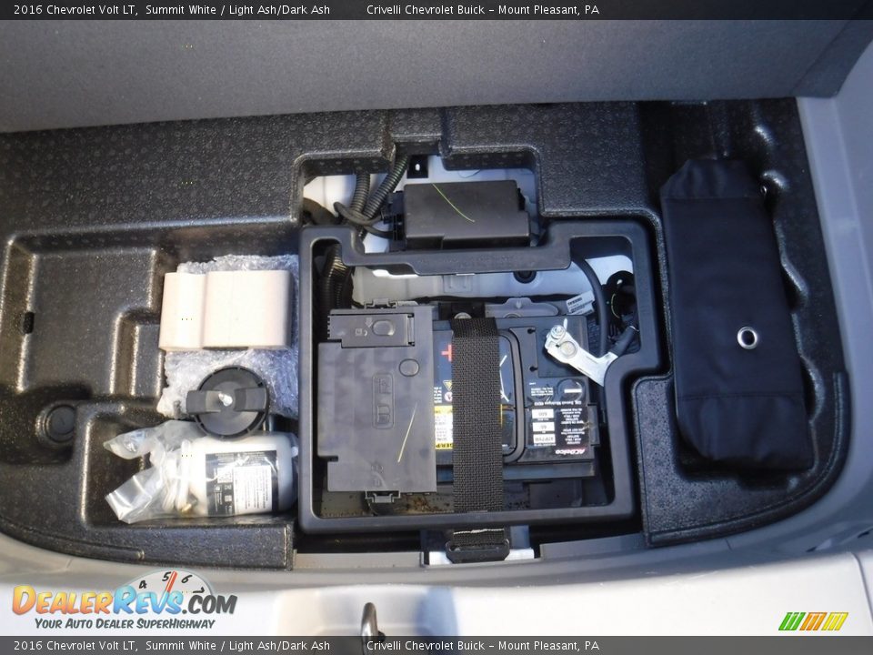 2016 Chevrolet Volt LT Summit White / Light Ash/Dark Ash Photo #28