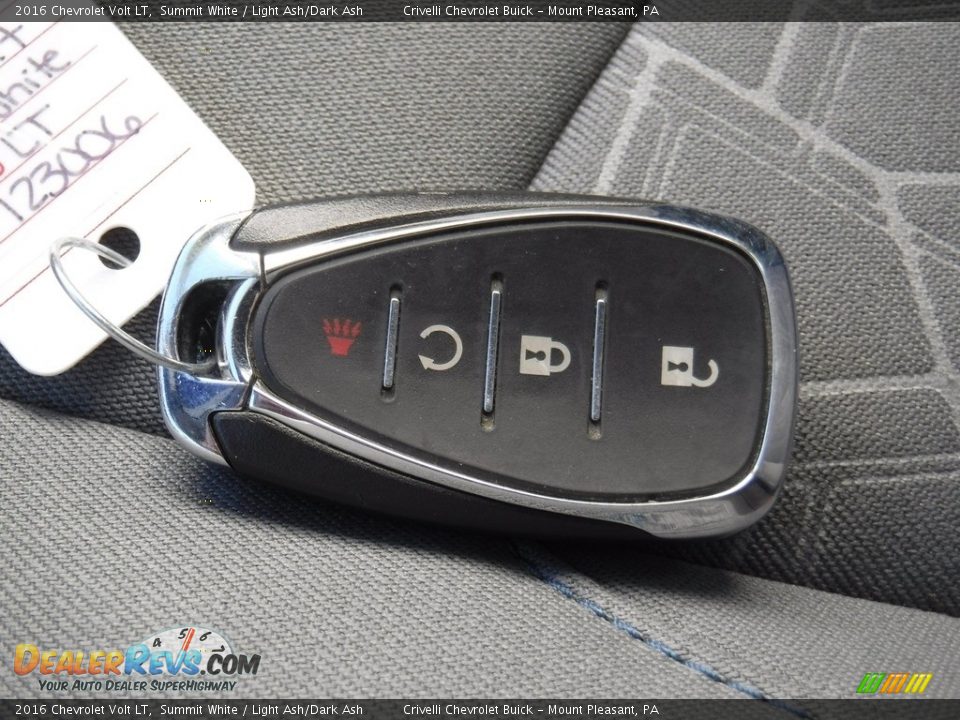 2016 Chevrolet Volt LT Summit White / Light Ash/Dark Ash Photo #31