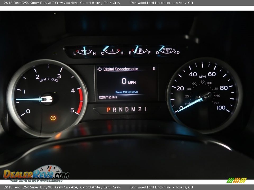2018 Ford F250 Super Duty XLT Crew Cab 4x4 Oxford White / Earth Gray Photo #19