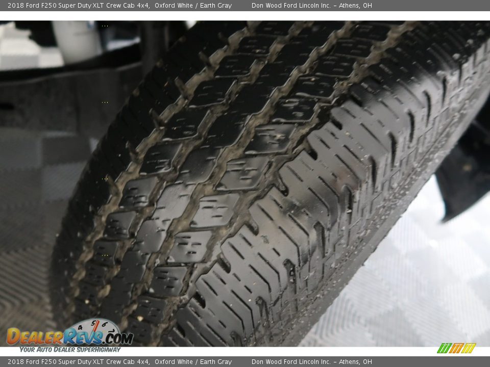 2018 Ford F250 Super Duty XLT Crew Cab 4x4 Oxford White / Earth Gray Photo #23